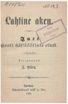 Lahtine aken