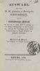 Auswahl aus des D. M. Ausonius v. Burdigala Gedichten