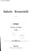 Baltische Monatsschrift [21]