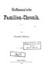Hoffmann’sche Familien-Chronik