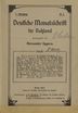 Deutsche Monatsschrift für Russland [1] (1912) | 1. Vorderdeckel