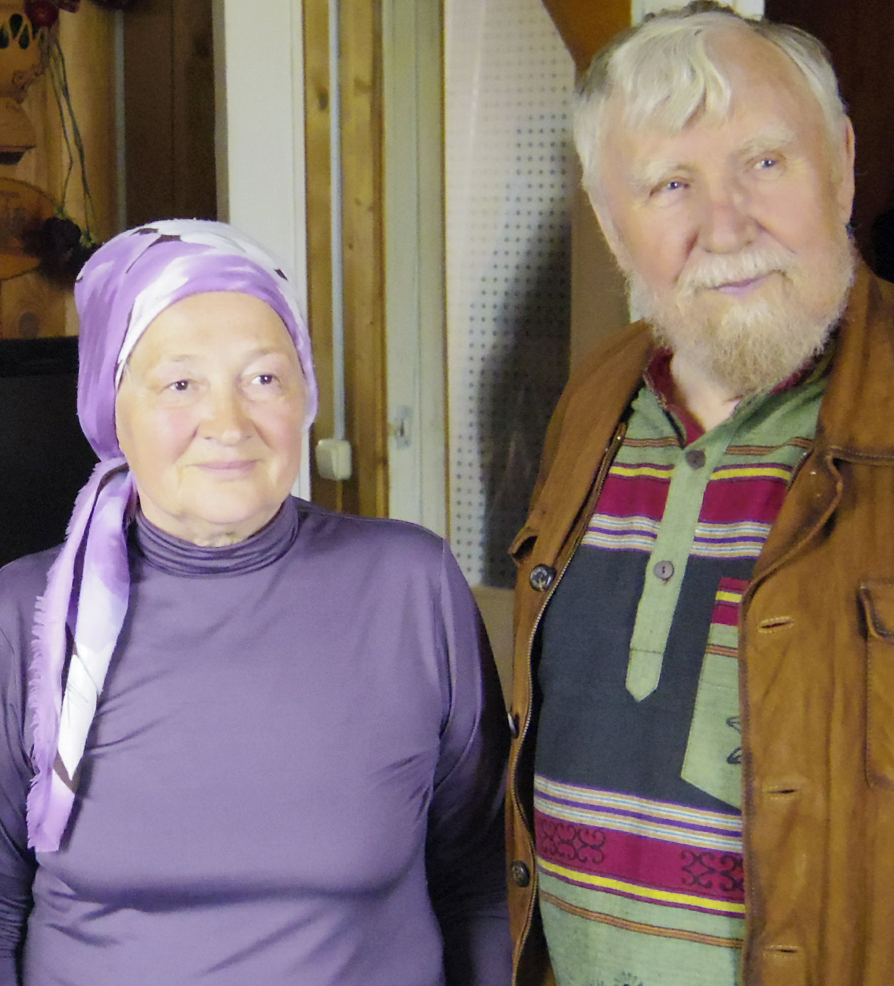 Tatjana Vladõkina koos abikaasa Vladimir Vladõkiniga. Foto A. Kuperjanov 2018.