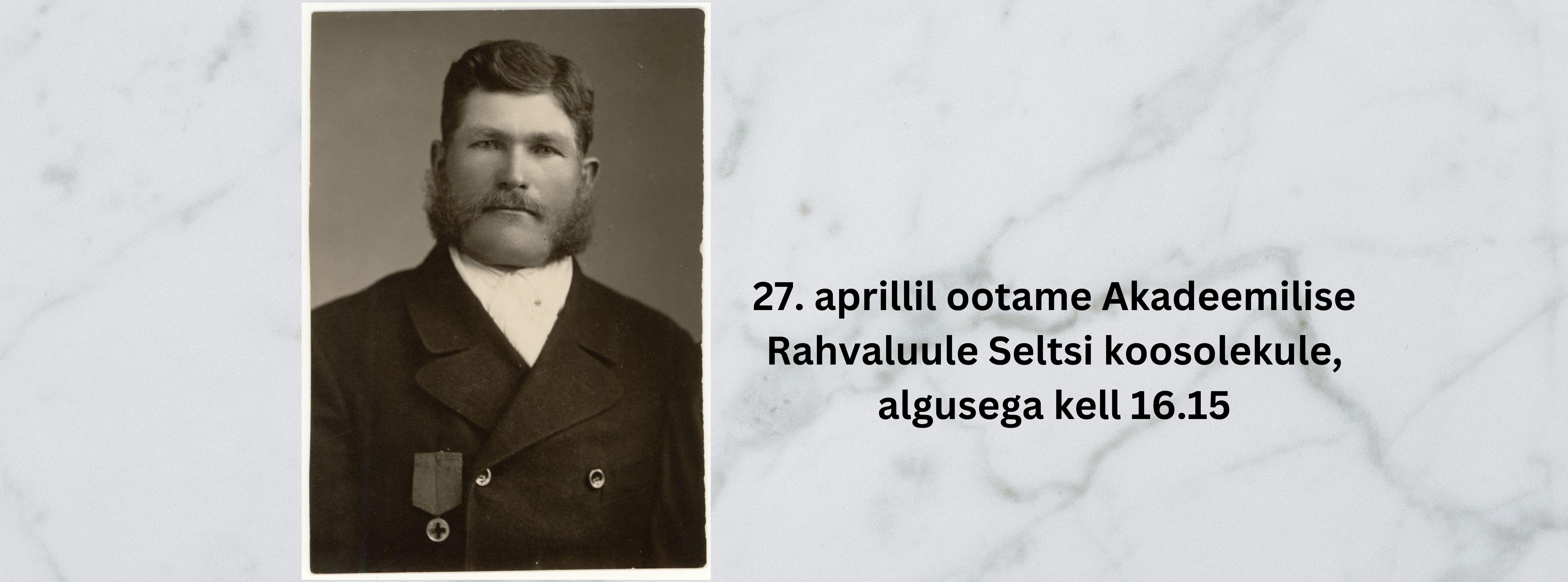 Ürituse plakat, fotol Jaan Saalverk