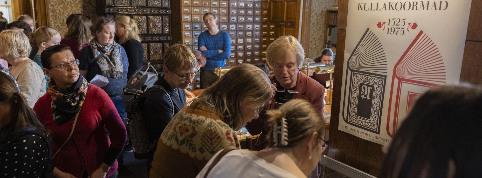 muuseumiöö EKM arhiivraamatukogus