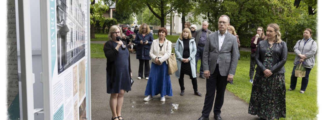 5. juuni välinäituse "Pargi pärlid avamine"