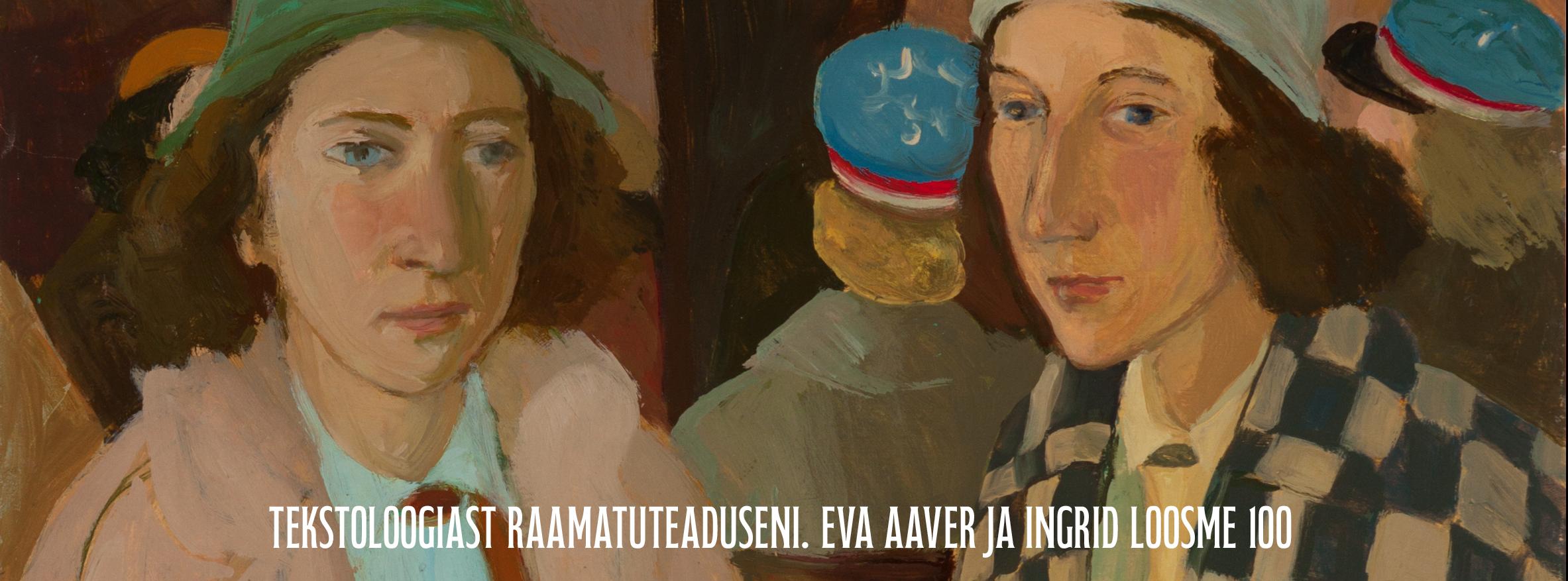 Detail Kaja Kärneri maalist plakatil