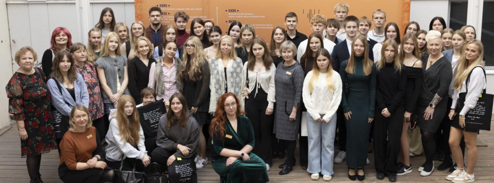Võistlusel osalejate grupipilt