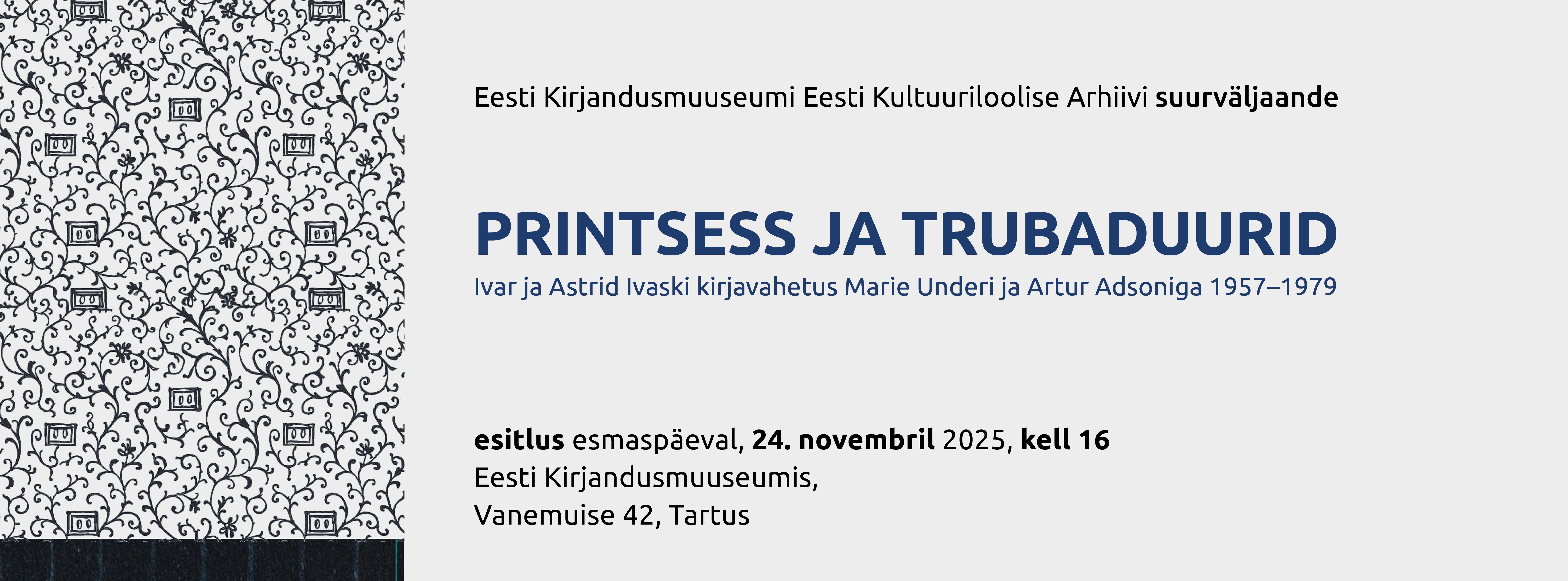 kutse kogumiku esitlusele