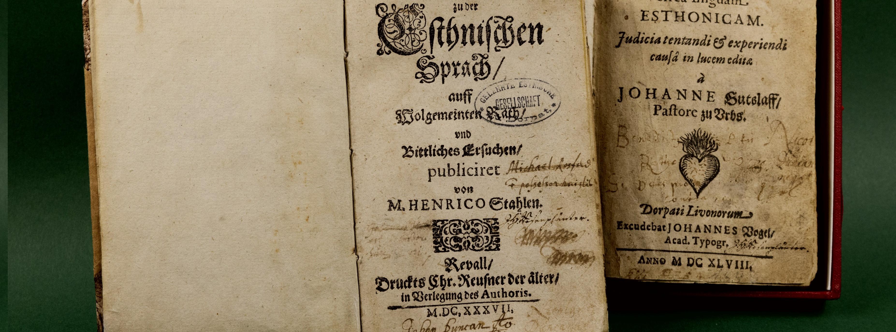 vanad grammatikad AR kogudest