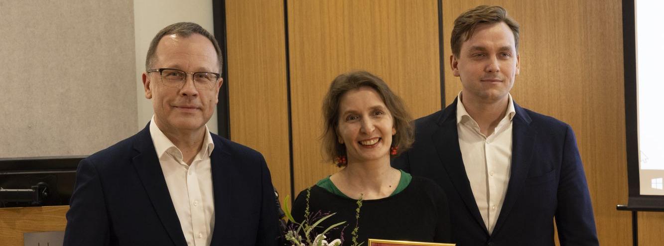 Linnapea, laureaat ja kultuurkapitali esindaja