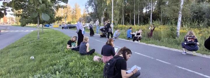 Loovkirjutamise õpituba Lodjakoja juures Tartus