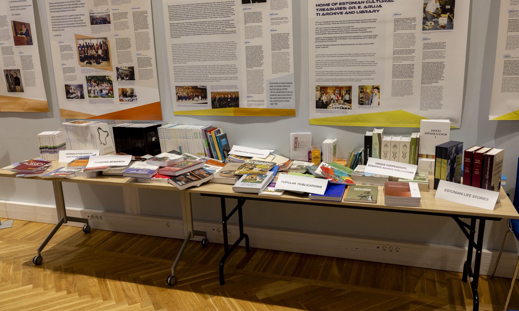 EKM publitseeritud raamatud ja ajakirjad