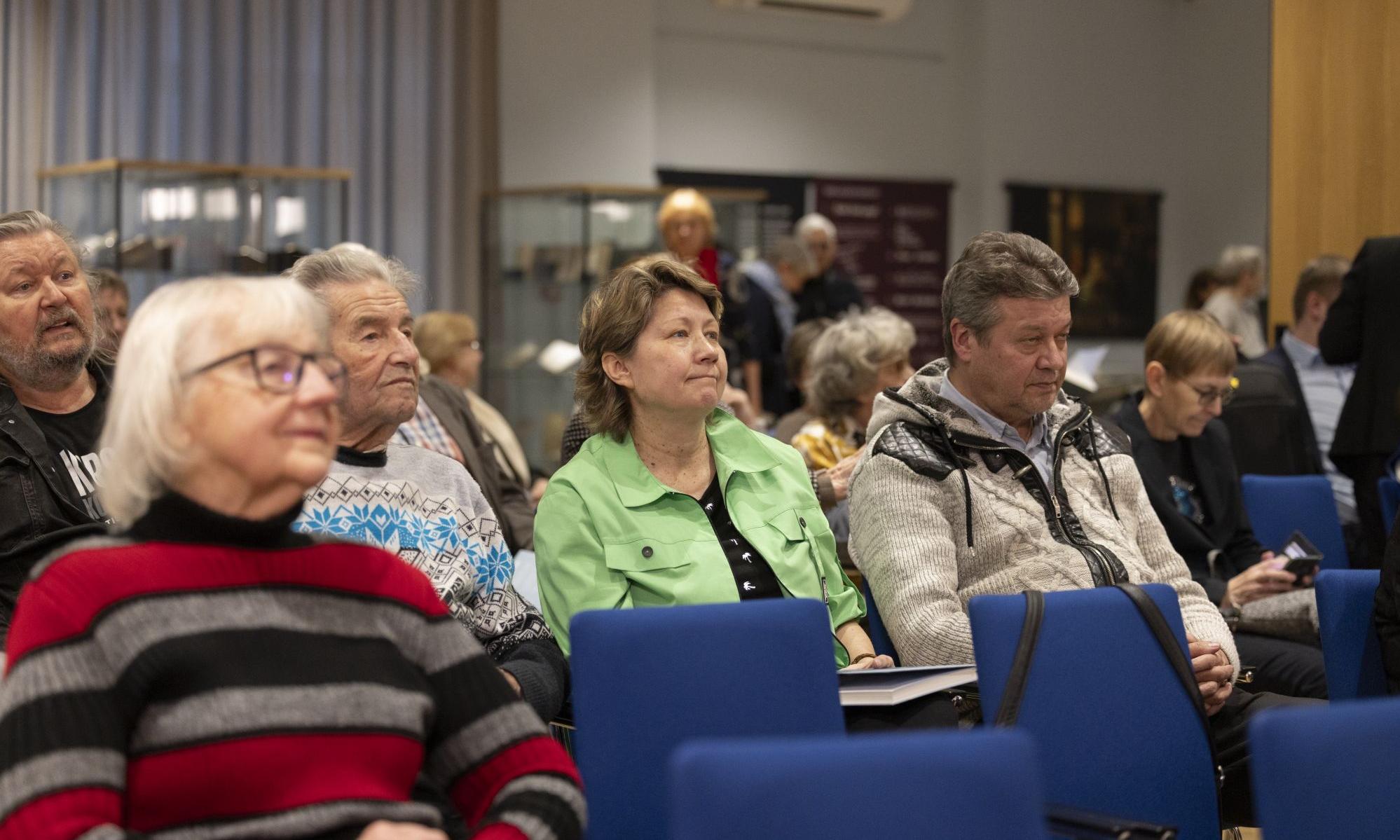 vaade saali esitluse ajal