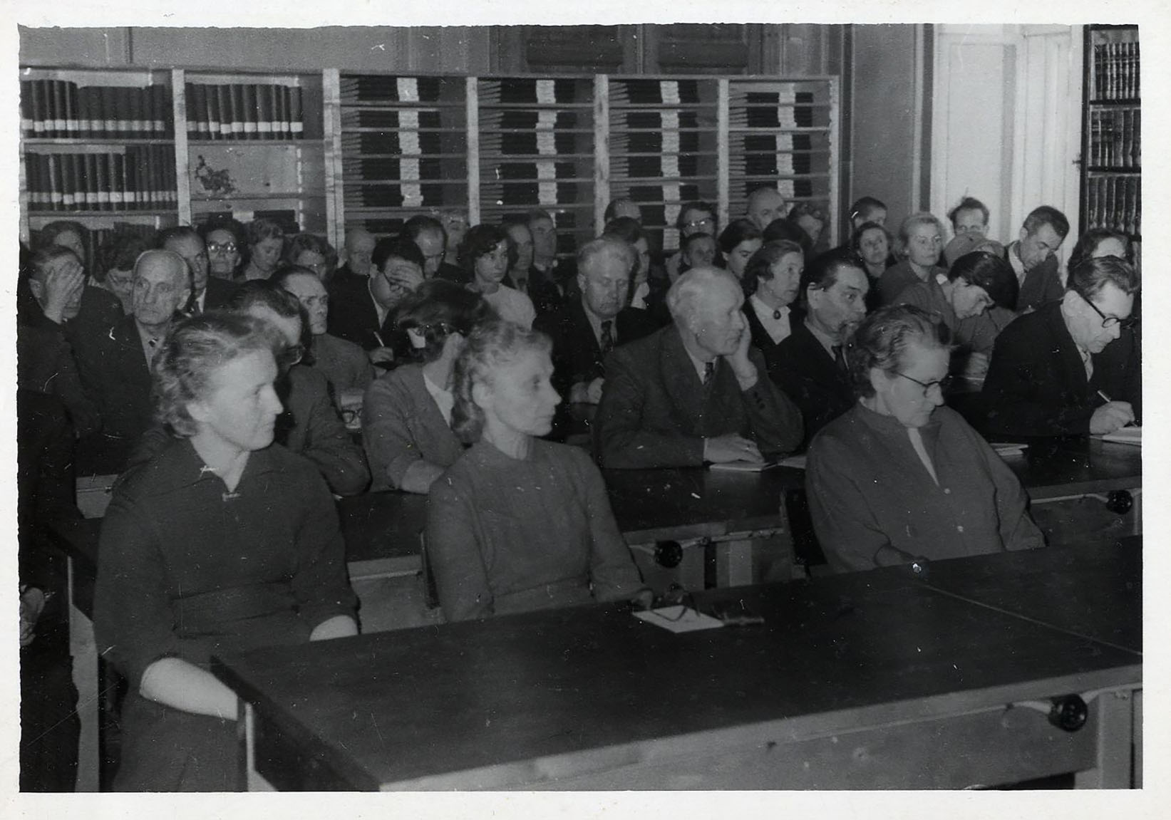 Esimene konverents toimus arhiivraamatukogu saalis 1961