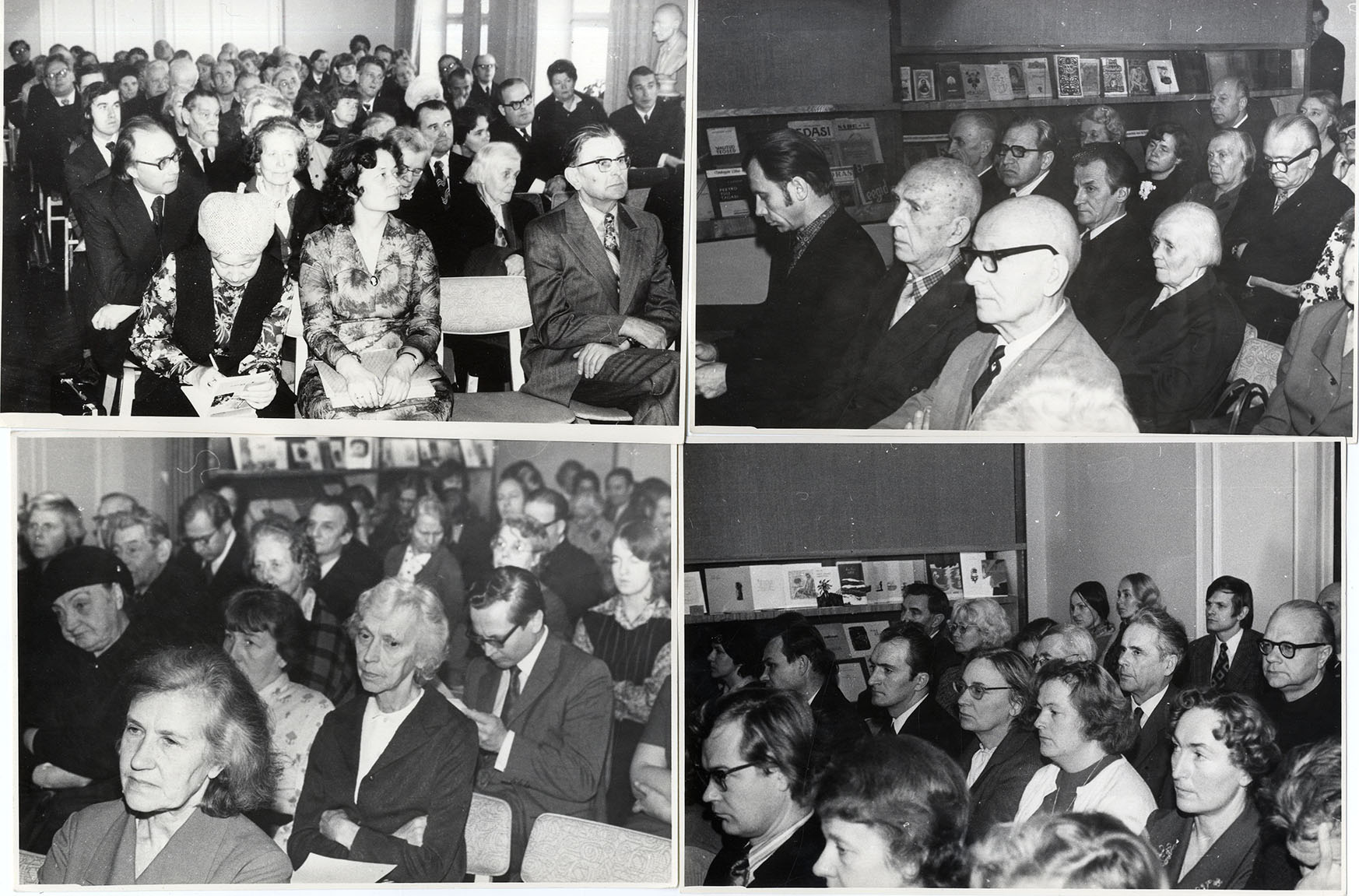 Raamatuteaduse konverentsil osalejad 1975
