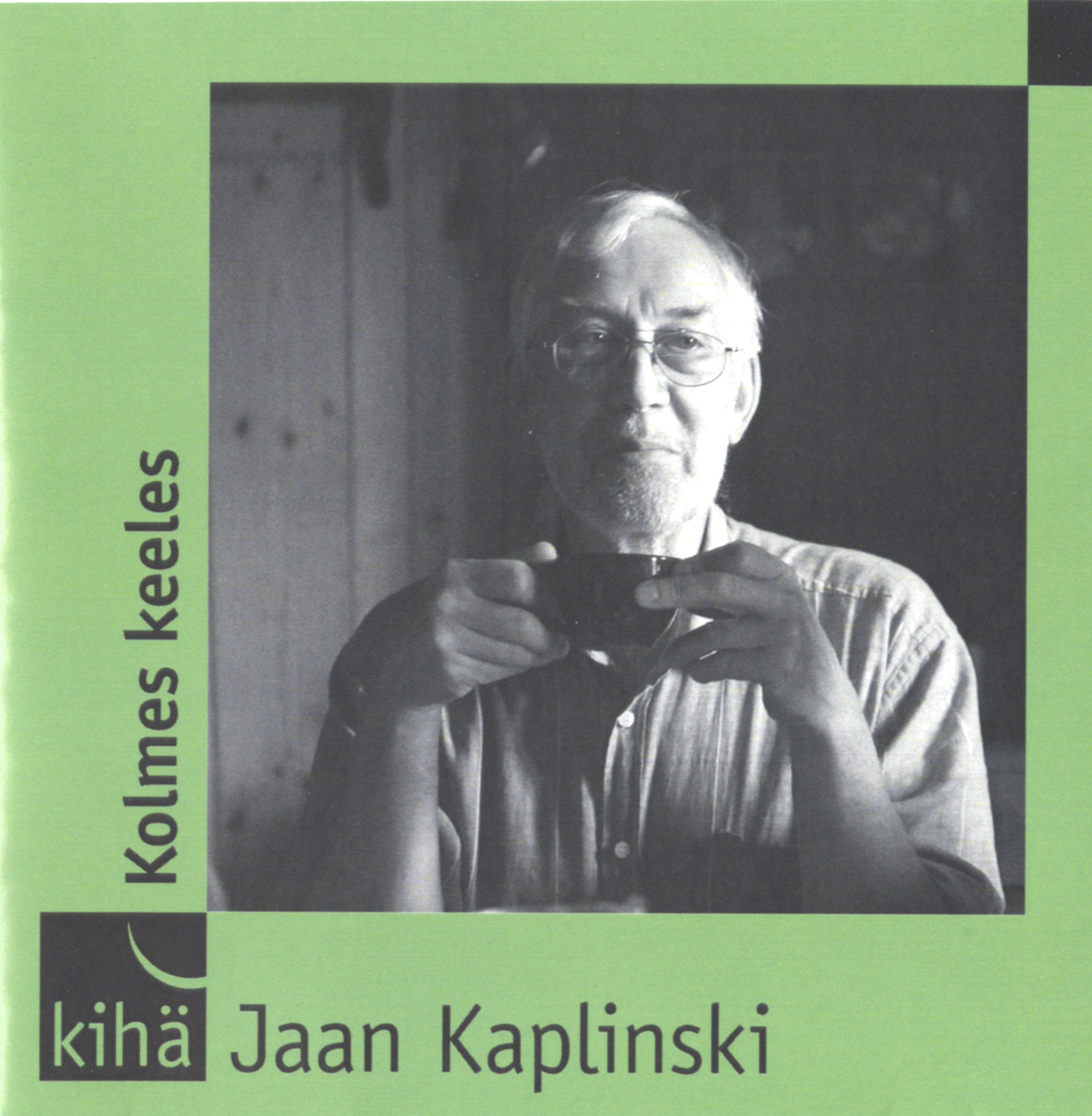 JAAN KAPLINSKI, KOLMES KEELES CD esikaas